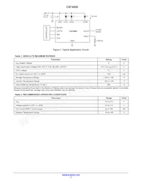 CAT4008V-T1 Datasheet Page 2