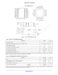 CAT4016VSR-T2 Datasheet Pagina 2