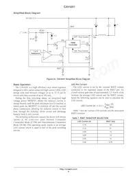 CAV4201TD-GT3 Datasheet Page 8