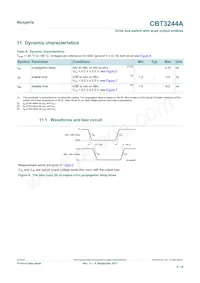CBT3244ADS Datasheet Page 6