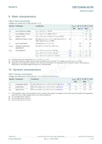 CBT3245AD-Q100J Datasheet Page 4