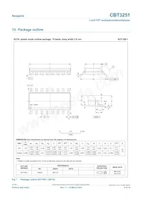CBT3251DS Datasheet Page 8