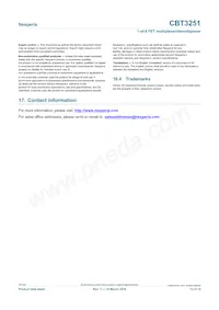CBT3251DS Datasheet Page 13