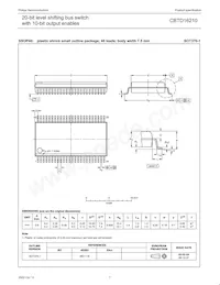 CBTD16210DGG/S400 Datasheet Page 8