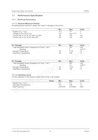 CMX823E4 Datasheet Page 18