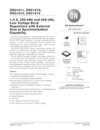 CS51411EDR8G Datasheet Cover