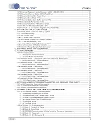 CS8420-DSZR Datenblatt Seite 3