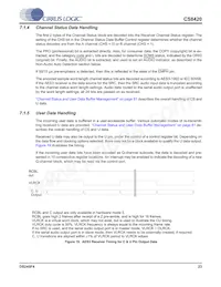 CS8420-DSZR Datasheet Page 23