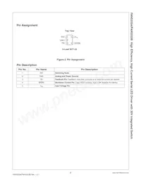 FAN5333ASX Datasheet Page 3