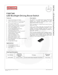 FAN7340MX Datasheet Page 2