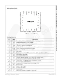 FAN8841MPX Datasheet Page 4
