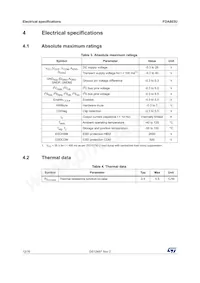 FDA803U-KBT Datenblatt Seite 12