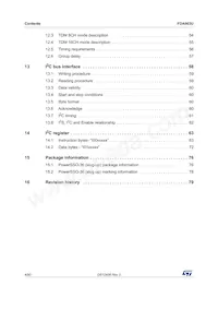 FDA903U-KBT Datasheet Page 4