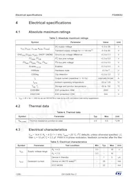 FDA903U-KBT 데이터 시트 페이지 12