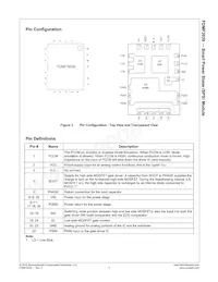 FDMF3039 Datasheet Page 3
