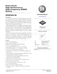 FDMF6821B Datenblatt Cover