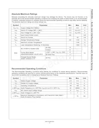 FSA8039AUMSX Datasheet Pagina 6