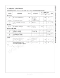 FSA8039AUMSX Datasheet Page 7
