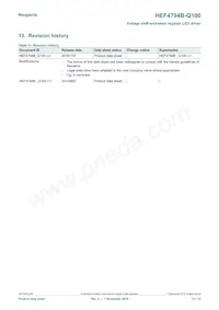 HEF4794BT-Q100J Datasheet Page 12