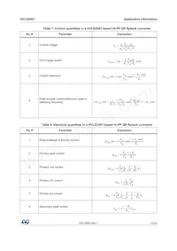 HVLED007TR Datasheet Page 15