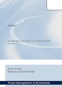 ICL8201XTSA1 Datasheet Cover