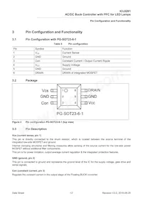 ICL8201XTSA1 Datasheet Page 12
