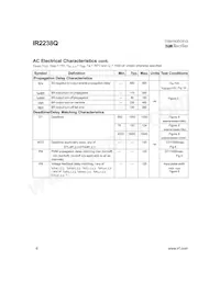 IR2238Q Datasheet Page 6