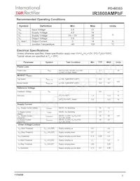 IR3800AMTR1PBF Datasheet Pagina 5