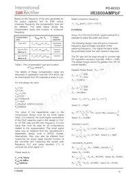 IR3800AMTR1PBF Datasheet Page 15