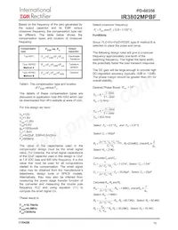 IR3802MTR1PBF Datasheet Page 15