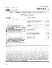 IRMCF312TR Datasheet Copertura