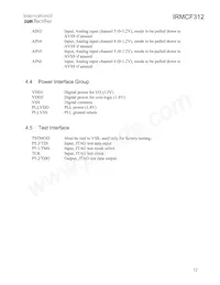 IRMCF312TR Datasheet Pagina 12