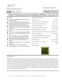IRMCK203 Datasheet Cover