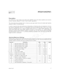 IRS20124STRPBF Datasheet Pagina 2
