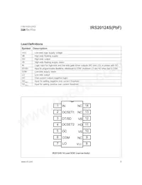 IRS20124STRPBF Datasheet Page 5