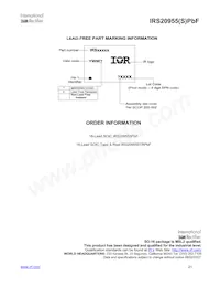 IRS20955STRPBF Datasheet Page 21