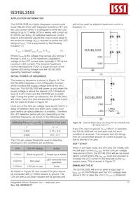 IS31BL3555-ZLS4 Datasheet Page 17
