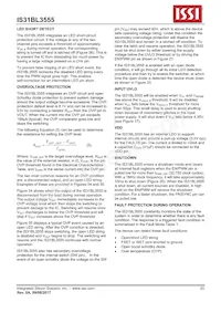 IS31BL3555-ZLS4 Datasheet Page 20