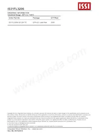 IS31FL3206-QFLS4-TR Datasheet Page 3