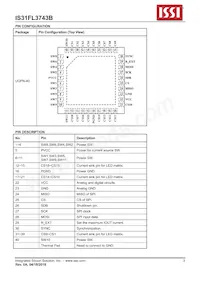IS31FL3743B-QULS4-TR Datenblatt Seite 3