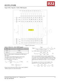 IS31FL3743B-QULS4-TR Datasheet Page 11