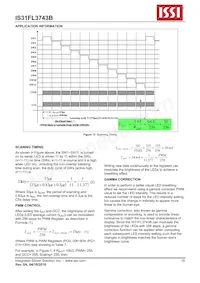 IS31FL3743B-QULS4-TR Datasheet Page 16