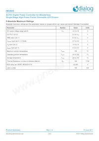 IW3605-02C Datasheet Page 4