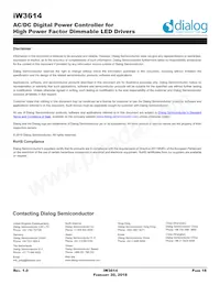 IW3614-00 Datasheet Page 18