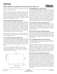 IW3620-00 Datasheet Pagina 10