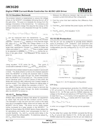 IW3620-00 Datasheet Page 17