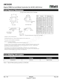 IW3620-00 Datasheet Page 20