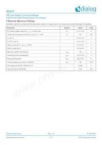 IW3627-00 Datasheet Page 5