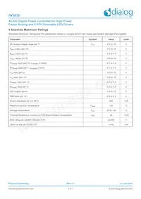 IW3630-00 Datasheet Page 5