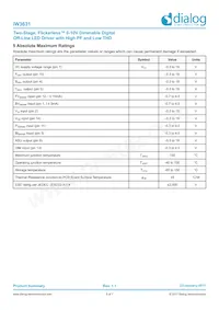 IW3631-00 Datasheet Page 5